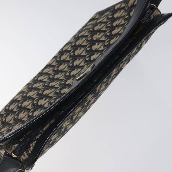 DIOR Trotter Canvas Shoulder Bag Navy - Picture 6 of 12